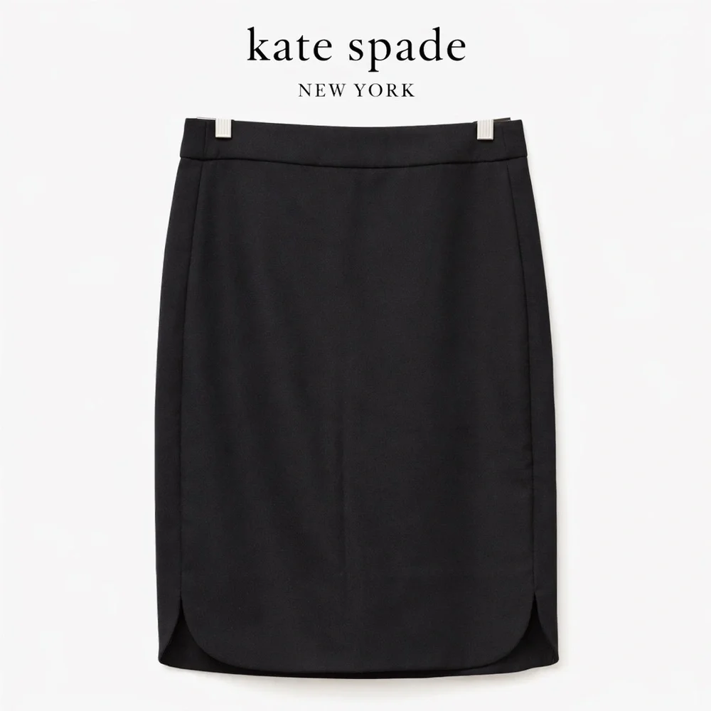 Kate Spade Elegant Black Pencil Skirt
